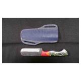 Bull Cutter Knife With Sheath