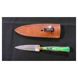 Double Edge Dagger Knife With Sheath