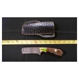 Bull Cutter Knife With Sheath