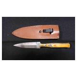 Double Edge Dagger Knife With Sheath