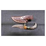 Skinner Knife With Sheath