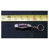 Miniature Folding Pocket Knife With Keychain
