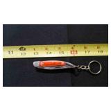 Miniature Folding Pocket Knife With Keychain