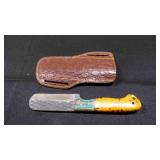 Bull Cutter Knife With Sheath