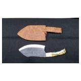 Cleaver Knife With Sheath