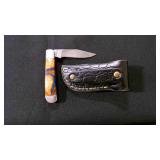 Folding Pocket knife With Sheath