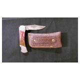 Folding Pocket knife With Sheath