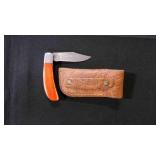 Folding Pocket knife With Sheath