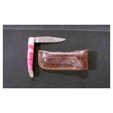 Folding Pocket knife With Sheath