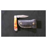 Folding Pocket knife With Sheath
