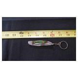 Miniature Folding Pocket Knife With Keychain