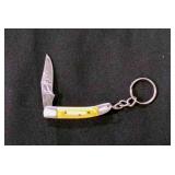 Miniature Folding Pocket Knife With Keychain
