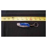 Miniature Folding Pocket Knife With Keychain