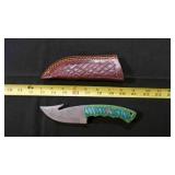 Gut Hook Knife With Sheath