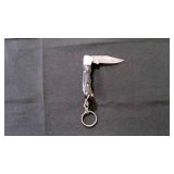 Miniature Folding Pocket Knife With Keychain