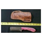 Bull Cutter Knife With Sheath