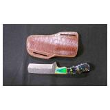 Bull Cutter Knife With Sheath