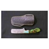 Bull Cutter Knife With Sheath