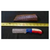 Bull Cutter Knife With Sheath