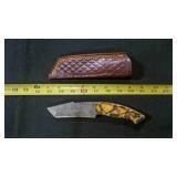 Tanto Blade Knife with Sheath