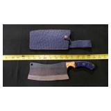Cleaver Knife With Sheath