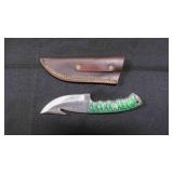 Gut Hook Knife With Sheath
