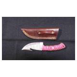 Gut Hook Knife With Sheath