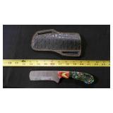Bull Cutter Knife With Sheath
