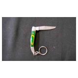 Miniature Folding Pocket Knife With Keychain