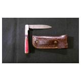 Folding Pocket knife With Sheath
