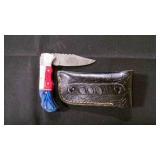 Folding Pocket knife With Sheath