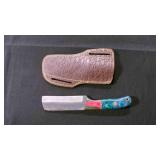 Bull Cutter Knife With Sheath