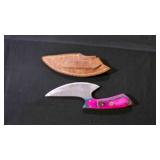 Ulu-Blade Knife With Sheath