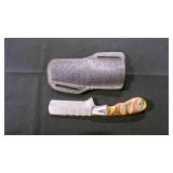 Bull Cutter Knife With Sheath