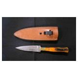 Double Edge Dagger Knife With Sheath