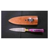 Double Edge Dagger Knife With Sheath