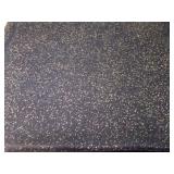 3-Yard Piece of Black Cotton Fabric w/Gold Flecks