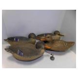 4 G & H Duck Decoys Henryetta, OK - with Weights