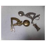2 Vintage Portable Hanging Letter Scales