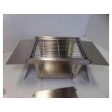 Folding Stainless Steel Camping Barbecue Grill