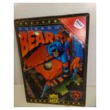 Collectible Chicago Bears Metal Football Game Day