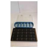 Vintage Ladies Hose Organizer - Black Velvet