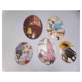 5) Decoupage Saturday Evening Post Norman Rockwell