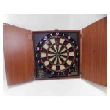 Halex Battery Operated Dart Board in Wall Hanging