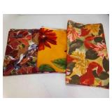 3 2-Yard Pieces of Cotton Fabric - SEE PICS for