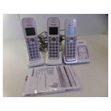 Panasonic Cordless Telephone 3 Hand Sets