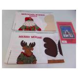 2 Christmas Doll Kits - Mountain Woods Santa &