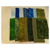 14 Fat Quarter Pieces of Cotton Fabric