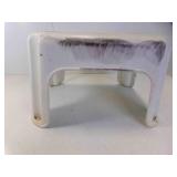 White Plastic Step Stool