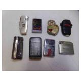 8 Mixed LOT of Lighters